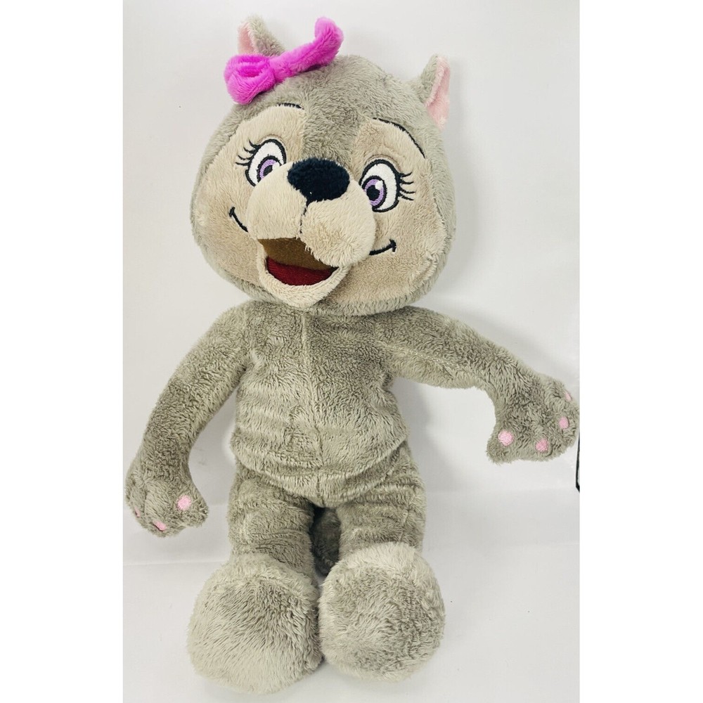 Violet the Wolf  Gray Plush Stuffed Animal Great Wolf Lodge Toy P6